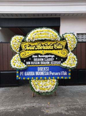 Papan Bunga Duka di Risei Sayati