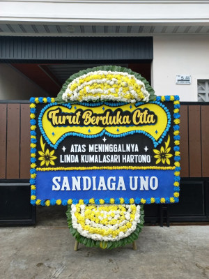 Papan Bunga Duka di Risei Sayati